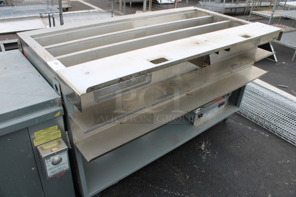 2014 Duke Model SUB-CP-TC60 M Stainless Steel Commercial Cold Pan Make Line. 120 Volts, 1 Phase. 60x34x36.5 - Image 4 of 5
