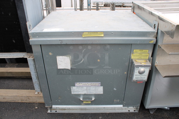 CaptiveAire Model A1-G10 Metal Commercial Power Ventilator. 33x30x32