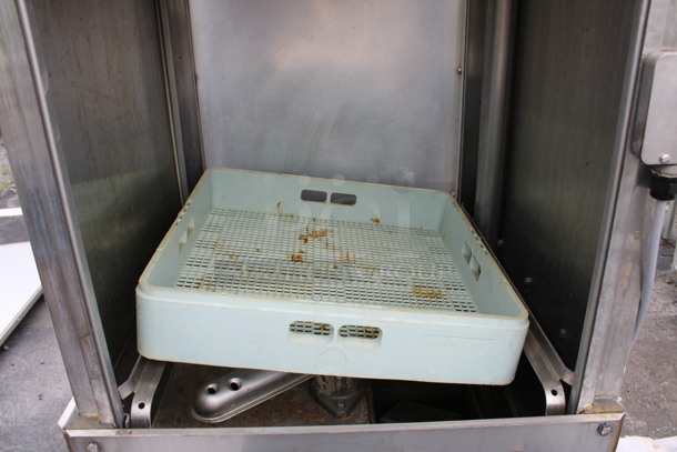 Hobart Model AM147 Stainless Steel Commercial Straight Pass Through Dishwasher. 208-240 Volts, 3 Phase. 42x27x75 - Image 4 of 7