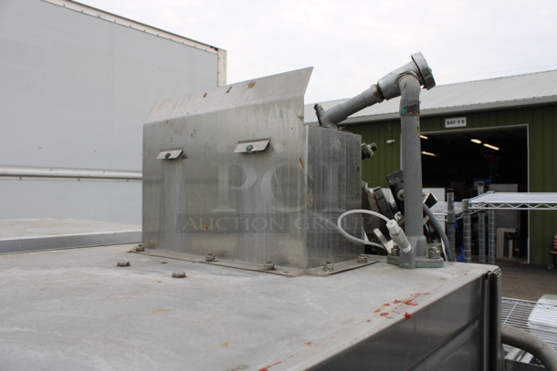 Hobart Model AM147 Stainless Steel Commercial Straight Pass Through Dishwasher. 208-240 Volts, 3 Phase. 42x27x75 - Image 6 of 7