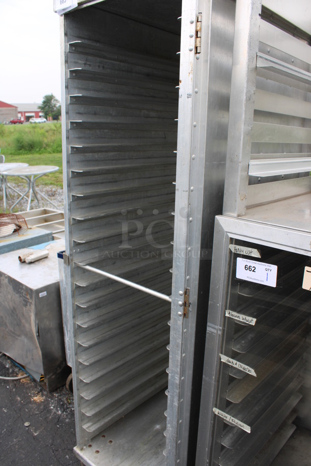 Lockwood Metal Commercial Pan Rack on Commercial Casters. 21x31x69.5 - Image 2 of 4