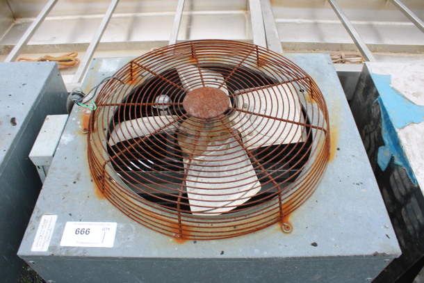 Manitowoc Model JC0895 Metal Commercial Remote Condenser. 208-230 Volts, 1 Phase. 31x24.5x31 - Image 3 of 5