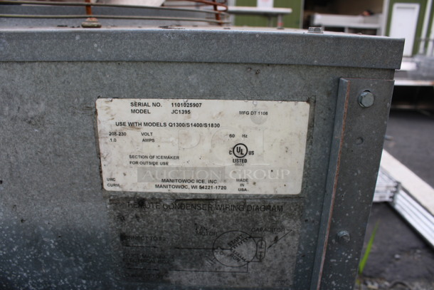 Manitowoc Model JC1395 Metal Commercial Remote Condenser. 208-230 Volts, 1 Phase. 29.5x28x31 - Image 4 of 4