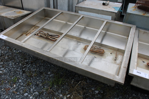 Stainless Steel Commercial Steam Table Drop In. 55x35x19 - Image 2 of 4