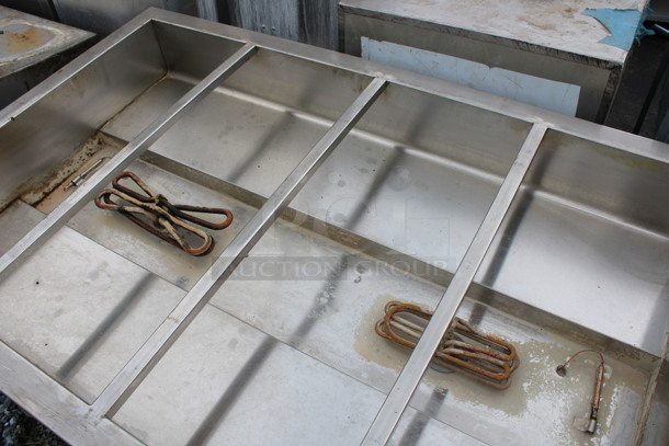 Stainless Steel Commercial Steam Table Drop In. 55x35x19 - Image 3 of 4