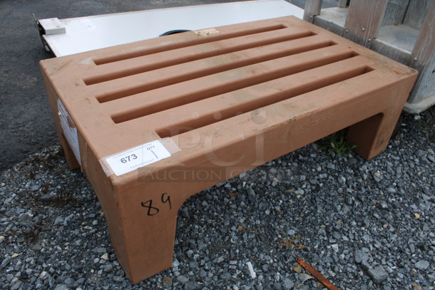 Brown Poly Dunnage Rack. 36x21x12 - Image 1 of 3