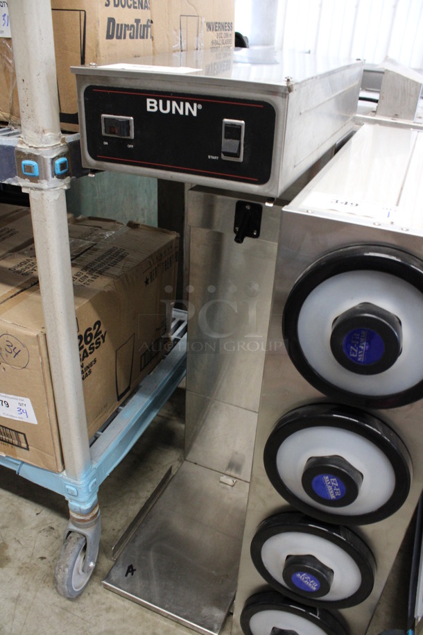 Bunn Model TU3Q/TD4T Stainless Steel Commercial Countertop Iced Tea Machine. 120 Volts, 1 Phase. 9.5x18x34.5 - Image 2 of 4