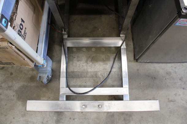 Stainless Steel Commercial Tumbler Frame. 18.5x36.5x29. Cannot Test - Unit Was Previously Hardwired - Image 4 of 6