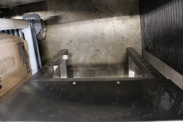 Stainless Steel Commercial Tumbler Frame. 18.5x36.5x29. Cannot Test - Unit Was Previously Hardwired - Image 6 of 6