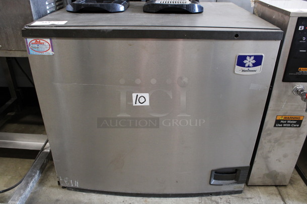 2012 Manitowoc Model IY1005W-261 Stainless Steel Commercial Water Cooled Ice Machine Head. 208-230 Volts, 1 Phase. 30x25x27