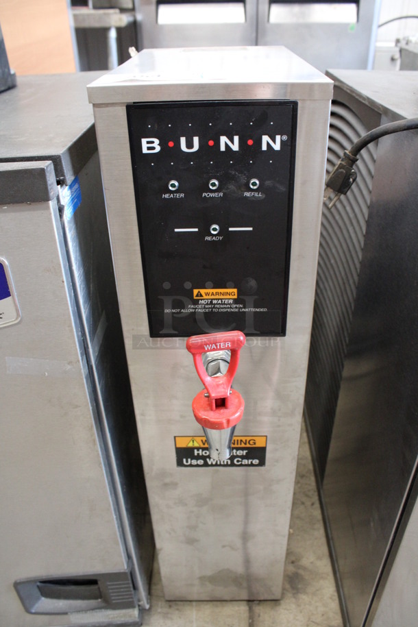 2012 Bunn Model H5X-18-120 Stainless Steel Commercial Countertop Hot Water Dispenser. 120 Volts, 1 Phase. 7x16x28.5