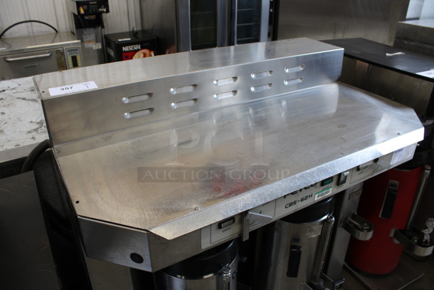 Fetco Model CBS-62H Stainless Steel Commercial Countertop Coffee Machine w/ 2 Coffee Server Satellites. 35.5x22.5x36 - Image 4 of 7