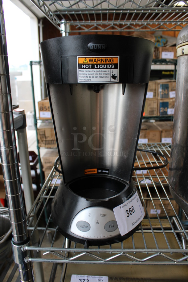 Bunn Model MCA Black Poly Countertop Coffee Machine. 120 Volts, 1 Phase. 8x12x13