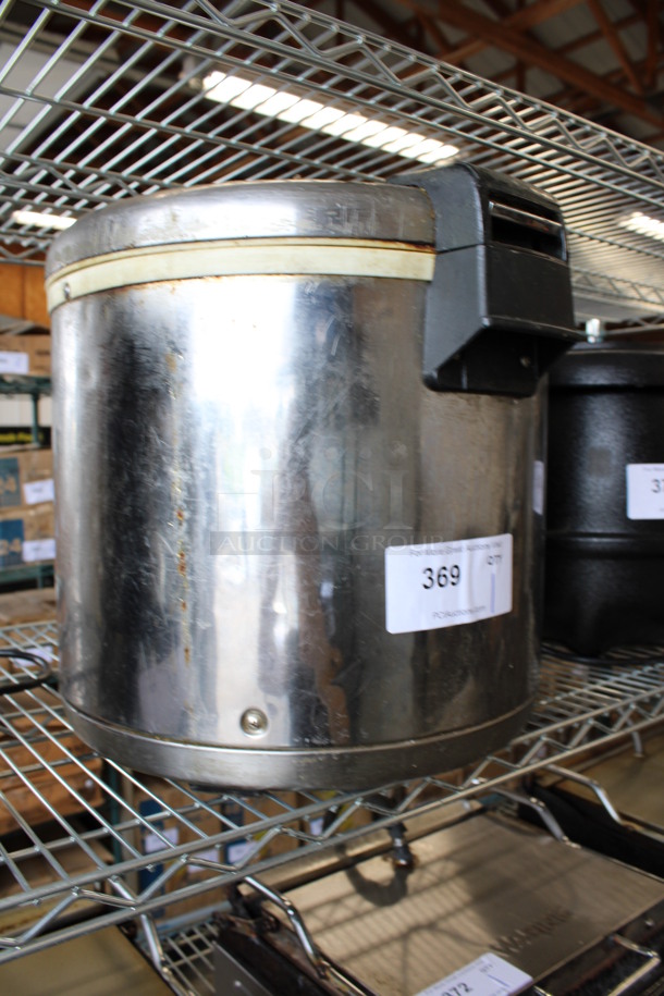 Model SEJ-22000 Stainless Steel Countertop Rice Cooker. 120 Volts, 1 Phase. 14.5x14.5x15. Tested and Working! - Image 2 of 4