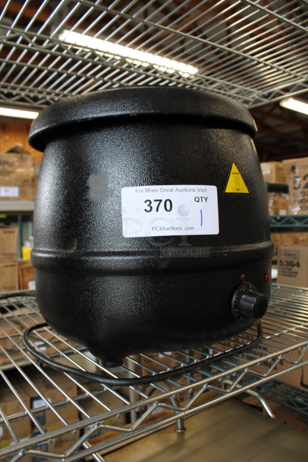 Glenray Model 1021805 Metal Commercial Countertop Soup Kettle Food Warmer. 120 Volts, 1 Phase. 13x13x12. Tested and Working! - Image 3 of 5