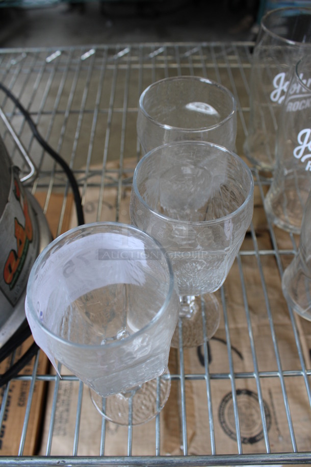 3 Wine Glasses. 3x3x6.25. 3 Times Your Bid! - Image 2 of 2