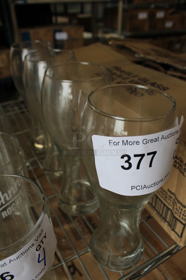 4 Beverage Glasses. 3.5x3.5x8.75. 4 Times Your Bid! - Image 2 of 3