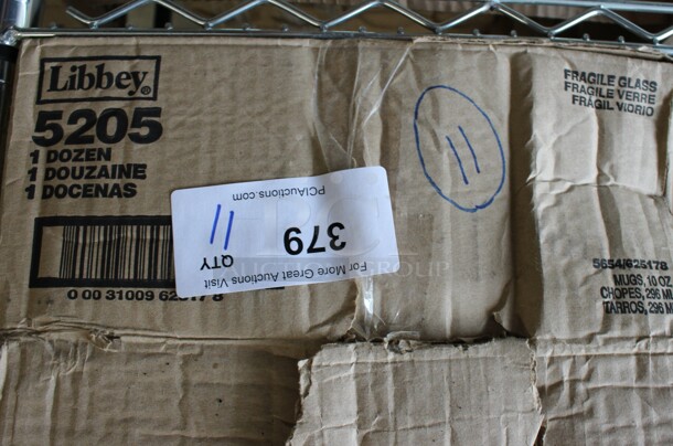 11 BRAND NEW IN BOX! Libbey 5205 10 oz Glass Mugs. 4.5x3x5.5. 11 Times Your Bid! - Image 3 of 3