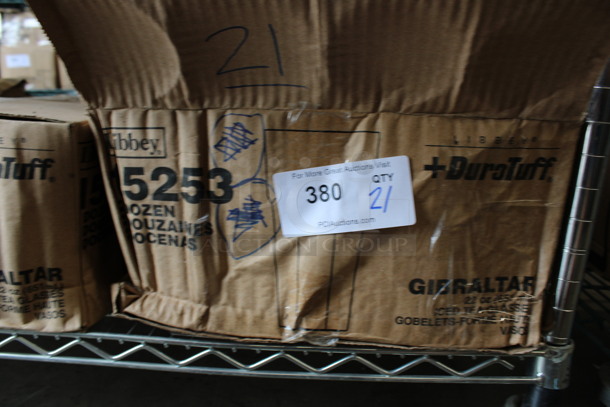 24 BRAND NEW IN BOX! Libbey 5253 Gibraltar 22 oz Beverage Glasses. 3.75x3.75x7. 24 Times Your Bid! - Image 3 of 3