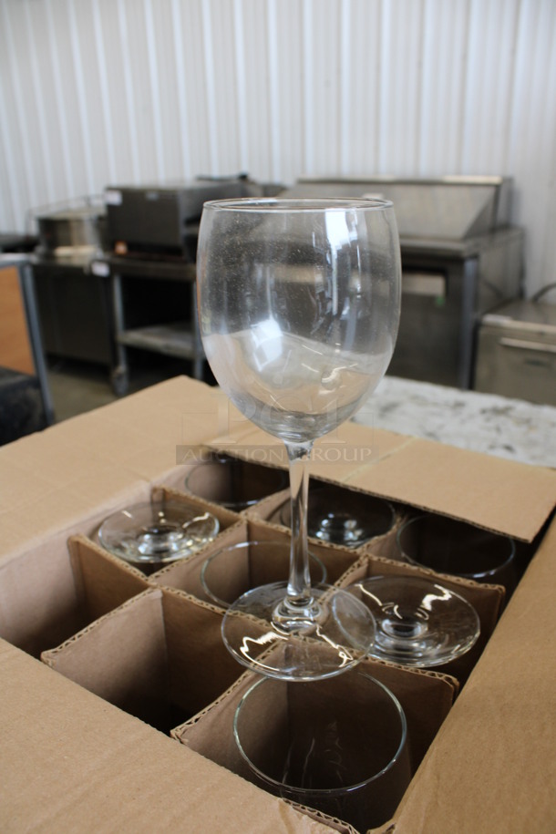 11 BRAND NEW IN BOX! Libbey 7502 Vina 12 oz White Wine Glasses. 3.5x3.5x8. 11 Times Your Bid! - Image 2 of 3