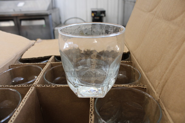 36 BRAND NEW IN BOX! Libbey 15245 Gibraltar 7 oz Rocks Glasses. 3.5x3.5x3.5. 36 Times Your Bid!