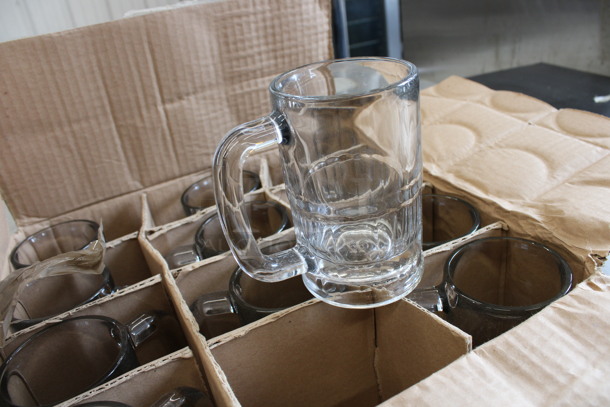 12 BRAND NEW IN BOX! Libbey 5364 12 oz Glass Mugs. 5x3.5x5.5. 12 Times Your Bid! - Image 2 of 3