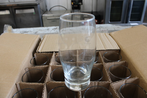 21 BRAND NEW IN BOX! Libbey 2396 Preception 16 oz Cooler Glasses. 3x3x6.25. 21 Times Your Bid!