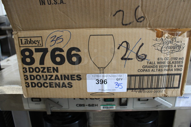35 BRAND NEW IN BOX! Libbey 8766 Napa Country 6.5 oz Tall Wine Glasses. 2.5x2.5x6.5. 35 Times Your Bid! - Image 3 of 3