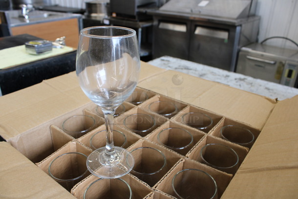 24 BRAND NEW IN BOX! Libbey 3065 Perception 8 oz White Wine Glasses. 3x3x7.25. 24 Times Your Bid! - Image 2 of 3