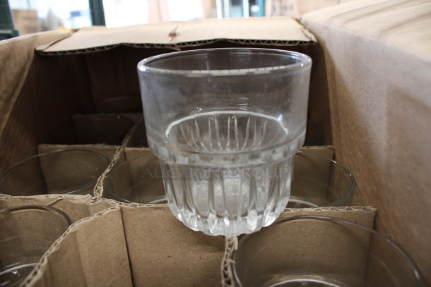 12 BRAND NEW IN BOX! Libbey 15432 Everest 7 oz Rocks Glasses. 3.5x3.5x8.25. 12 Times Your Bid!