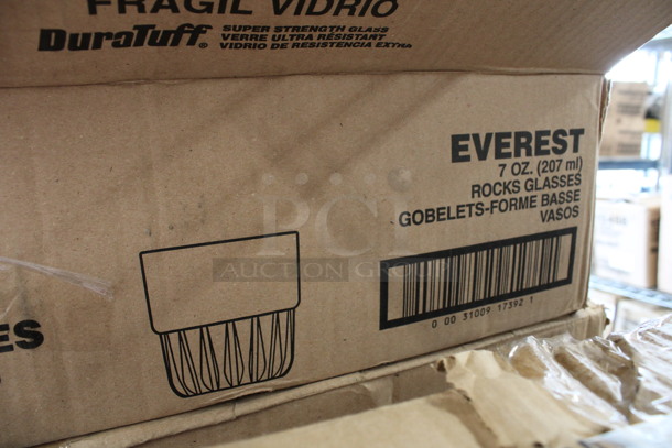 36 BRAND NEW IN BOX! Libbey 15432 Everest 7 oz Rocks Glasses. 3.5x3.5x8.25. 36 Times Your Bid! - Image 3 of 4