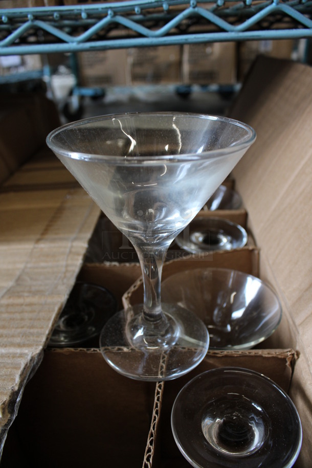 36 BRAND NEW IN BOX! Libbey 3771 Embassy 5 oz Cocktail Martini Glasses. 3.75x3.75x5.25. 36 Times Your Bid!