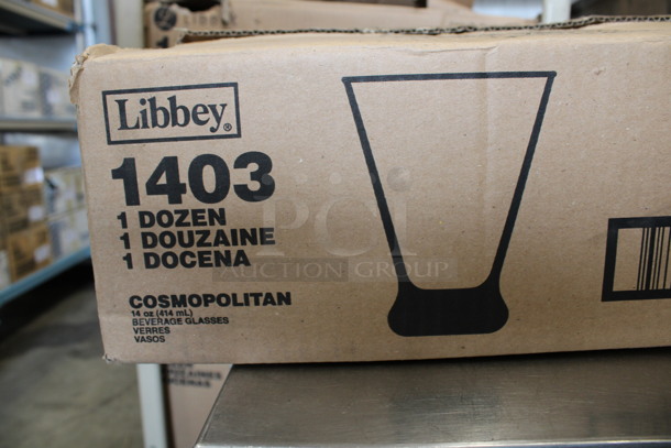 10 BRAND NEW IN BOX! Libbey 1403 Cosmopolitan 14 oz Beverage Glasses. 4x4x5.5. 10 Times Your Bid! - Image 3 of 3