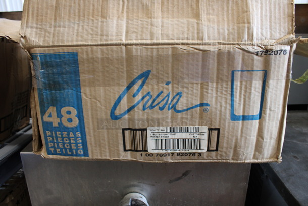 48 BRAND NEW IN BOX! Crisa Green Vases. 3x3x4. 48 Times Your Bid! - Image 3 of 3