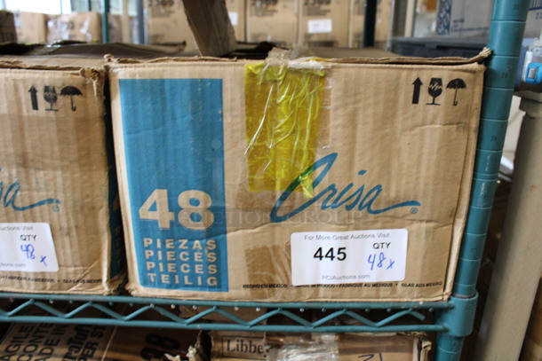 48 BRAND NEW IN BOX! Crisa Brown Vases. 3x3x4. 48 Times Your Bid! - Image 3 of 3