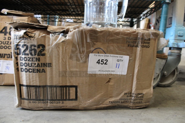 11 BRAND NEW IN BOX! Libbey 5262 34 oz Super Glass Mugs. 6x4x8. 11 Times Your Bid! - Image 3 of 3