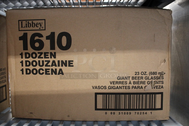 24 BRAND NEW IN BOX! Libbey 1610 23 oz Giant Beer Glasses. 3.5x3.5x9. 24 Times Your Bid! - Image 3 of 3