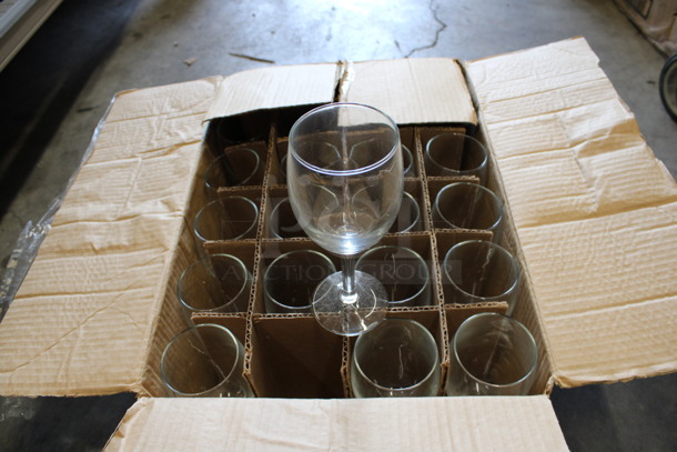 24 BRAND NEW IN BOX! Libbey 8464 Citation 8 oz Wine Beer Glasses. 3x3x6.75. 24 Times Your Bid! - Image 2 of 3
