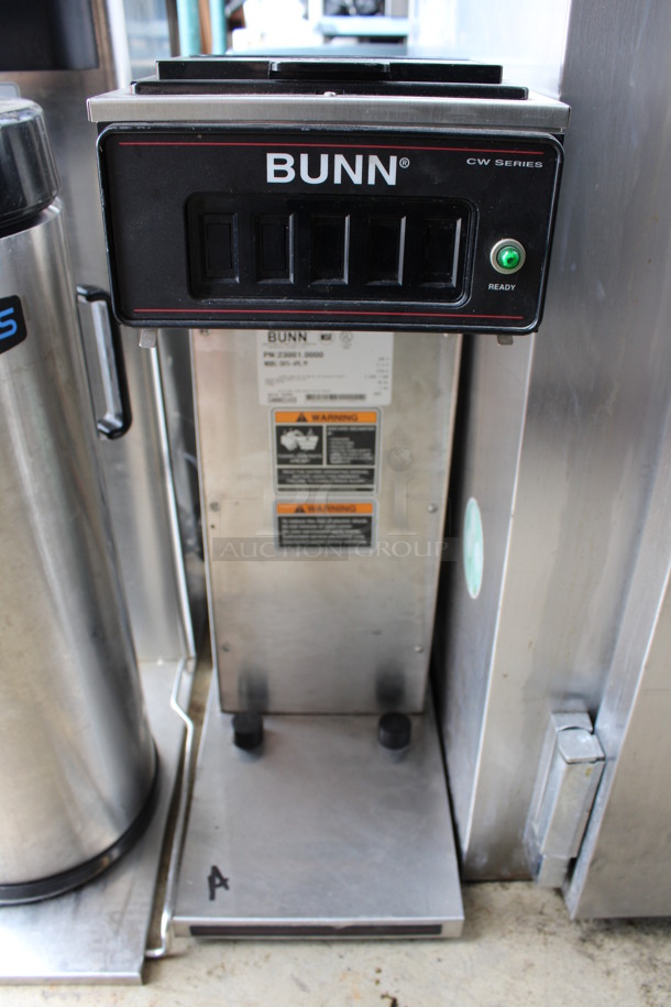 Bunn Model CW15-APS Stainless Steel Commercial Countertop Coffee Machine. 120 Volts, 1 Phase. 8x18x24