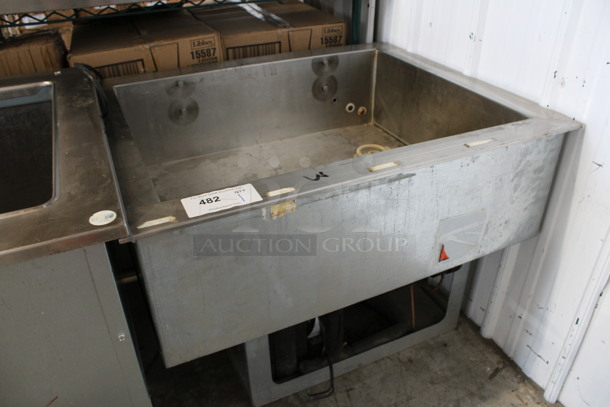 Stainless Steel Commercial Steam Table Drop In. 32.5x27x25. Cannot Test - Unit Was Previously Hardwired - Image 2 of 4