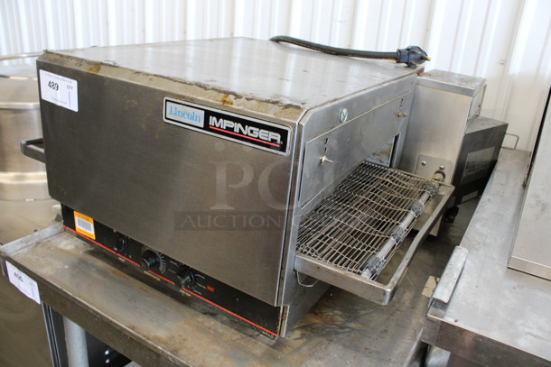 Lincoln Impinger Stainless Steel Commercial Countertop Electric Powered Conveyor Pizza Oven. 208 Volts, 1 Phase. 32x32x16 - Image 2 of 7