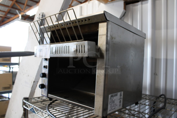 Belleco Model JT1-H Stainless Steel Commercial Countertop Conveyor Toaster Oven. 120 Volts, 1 Phase. 14x13x14. Tested and Working! - Image 2 of 4