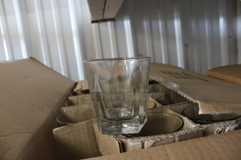 19 BRAND NEW IN BOX! Libbey 15482 Inverness 12.25 oz Double Old Fashioned Glasses. 3.75x3.75x4. 19 Times Your Bid!