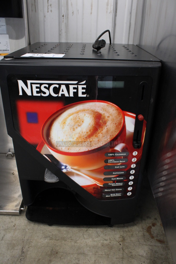 Nescafe Metal Commercial Countertop Cappuccino Machine. 115 Volts, 1 Phase. 15x17.5x21.5