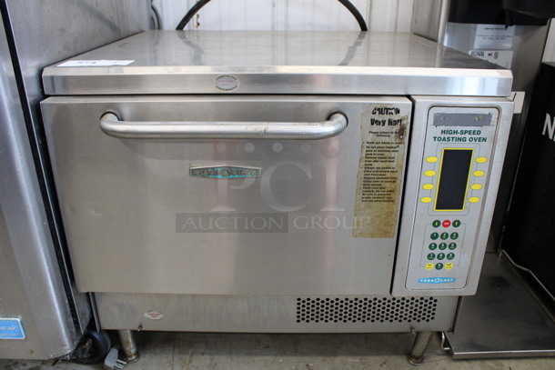 Turbochef Model NGC Stainless Steel Commercial Countertop Rapid Cook Oven. 208/240 Volts, 1 Phase. 26x26x22