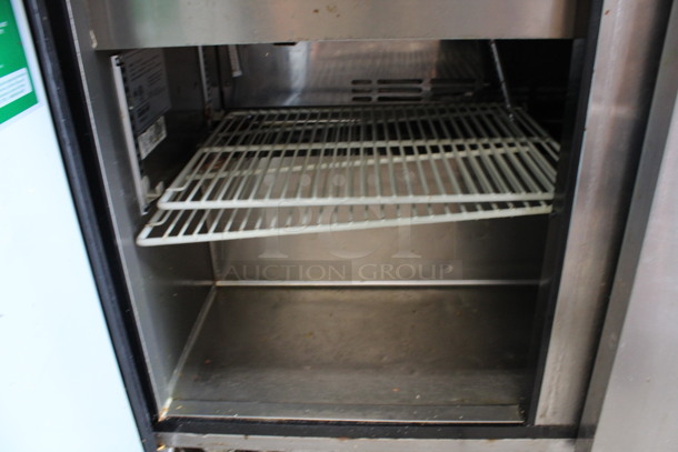 Turbo Air Model MST-48-18 Stainless Steel Commercial Sandwich Salad Prep Table Bain Marie Mega Top on Commercial Casters. 115 Volts, 1 Phase. 49x34x45. Tested and Working! - Image 6 of 7