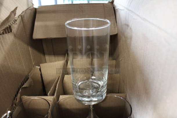 72 BRAND NEW IN BOX! Libbey 2369 15.5 oz Cooler Glasses. 3x3x6. 72 Times Your Bid!