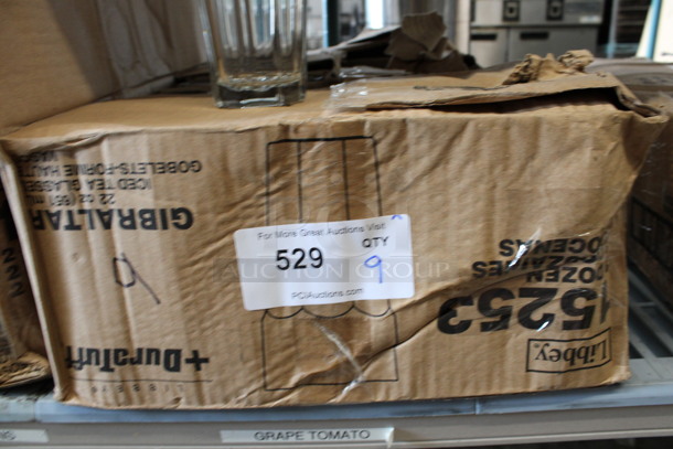 9 BRAND NEW IN BOX! Libbey 5253 Gibraltar 22 oz Iced Tea Glasses. 4x4x7. 9 Times Your Bid! - Image 3 of 3