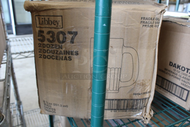 16 BRAND NEW IN BOX! Libbey 5307 6.5 oz Glass Mugs. 4.5x3x5.25. 16 Times Your Bid! - Image 4 of 4