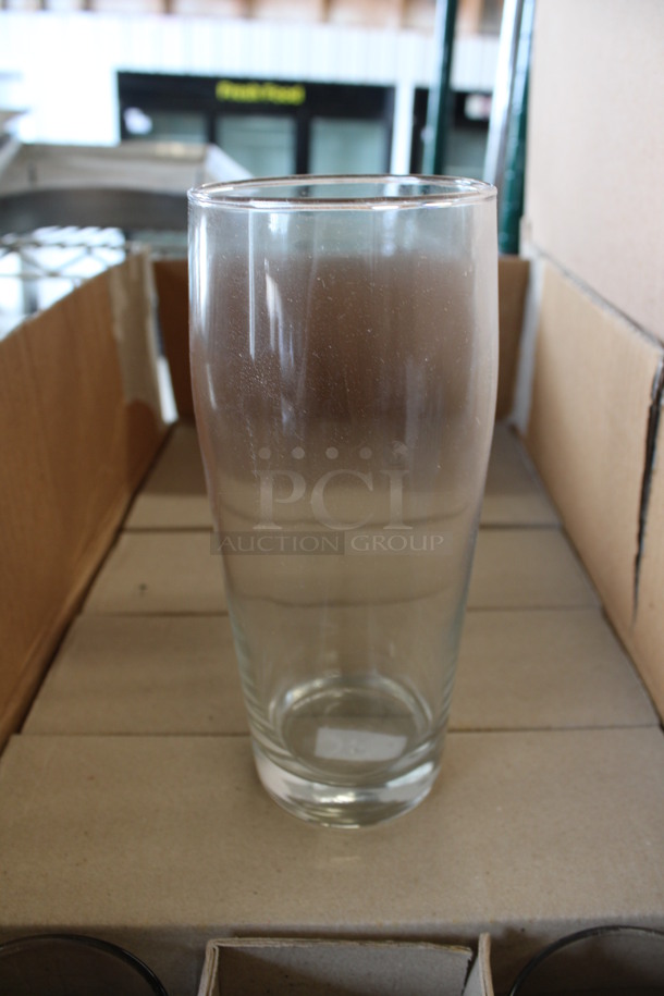 36 BRAND NEW IN BOX! B2-23CR 23 oz Beverage Tumbler Glasses. 3x3x7.25. 36 Times Your Bid!